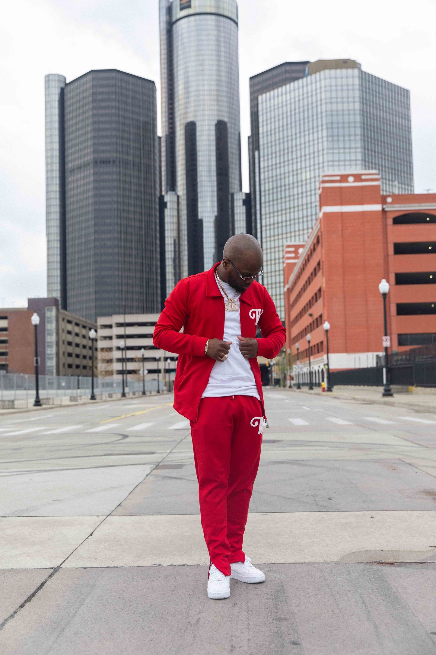 Wise Guy Fly Guy Tracksuit “Bloody Red”