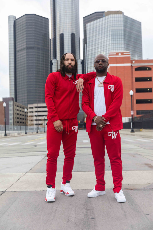Wise Guy Fly Guy Tracksuit “Bloody Red”