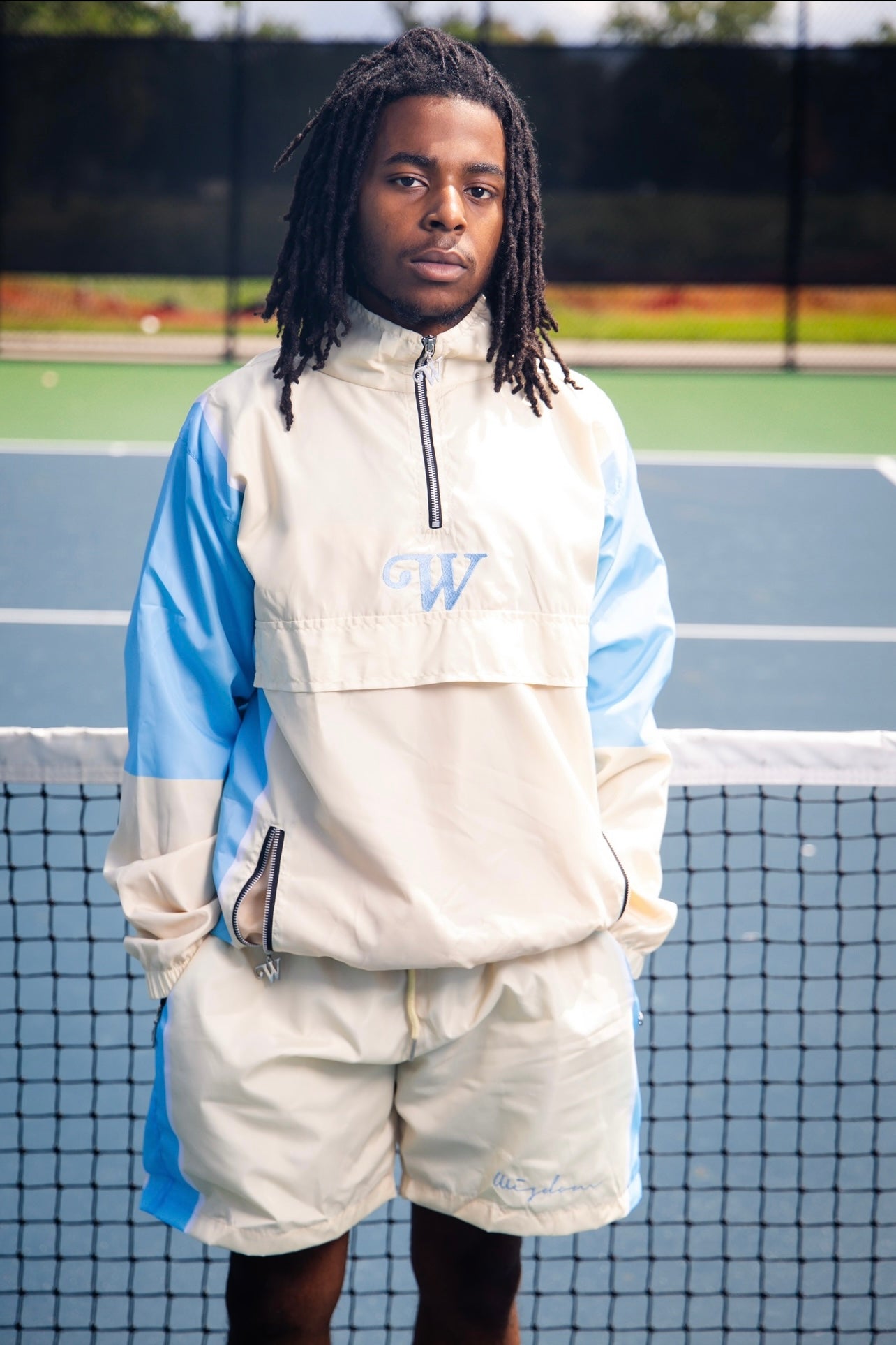 Vintage Windbreaker Set “Creme De La Creme”