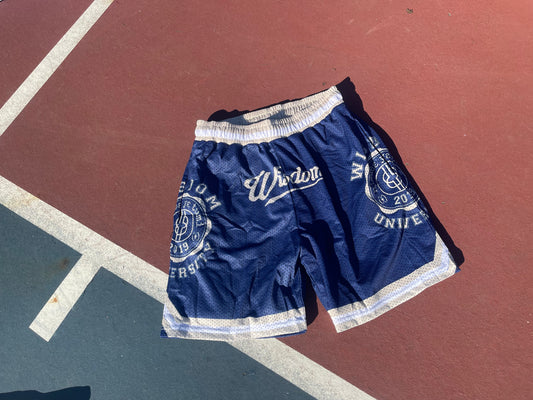 “Wisdom University” Vintage Shorts