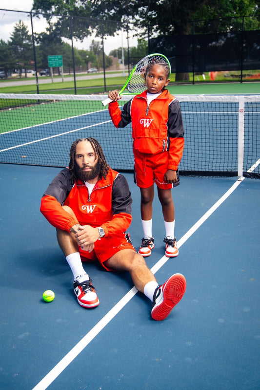 Vintage Windbreaker Set “Bred”